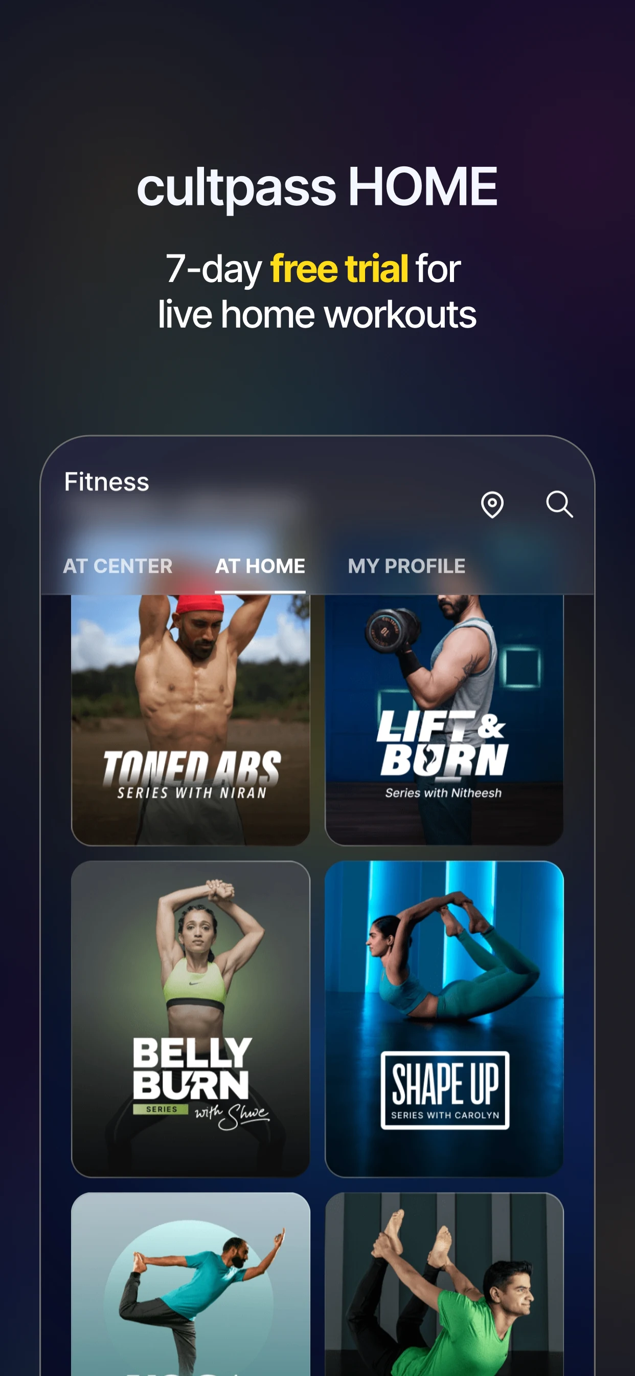 cult.fit Gym Workout & Fitness screenshot